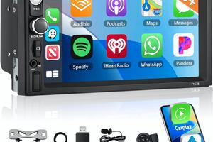 Autoradio 2 Din Universale con Radio DAB, Carplay