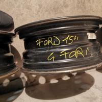 Cerchi in ferro ford fiesta  da 15