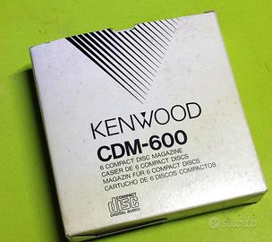 Kenwood CDM-600 6 Compact Disc Magazine nuovo