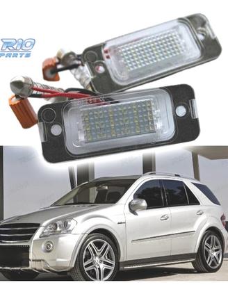 LUCI TARGA A LED PER MERCEDES CLASSE ML W164 2008 