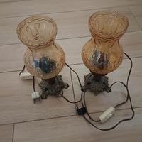 coppia di lampade per comodino