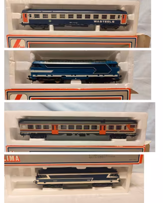 Treno treni Lima binari etc accessori vari 
