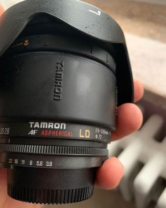 TAMRON  full frame per nikon  28-200