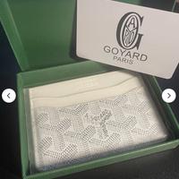 Portacarte goyard bianco