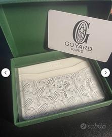 Portacarte goyard bianco