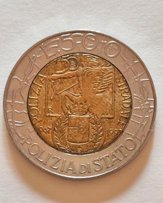 500 lire 1997 Polizia di stato 
