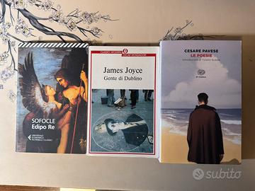 Lotto 3 libri classici: Edipo re, Gente di Dublino