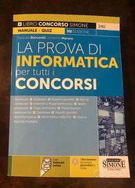 libro INFORMATICA per i CONCORSI PUBBLICI nuovo
