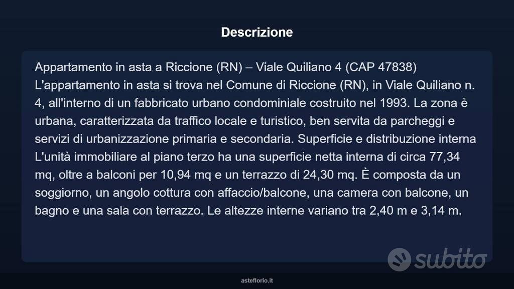 Appartamento – Riccione, Rimini - Vista 4
