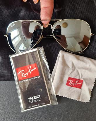 Ray-Ban Luxottica Aviator specchiato