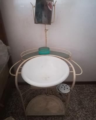 lavabo vintage in ferro