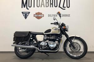 Triumph Bonneville T100 aurum gold fusion white