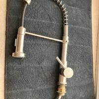 Miscelatore cucina  in acciaio