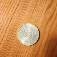 moneta 1000 lire in argento Roma capitale