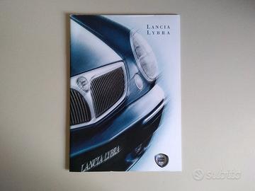 Depliant brochure Lancia Lybra e Lybra SW - 2001