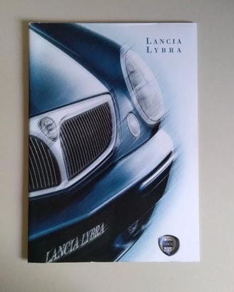 Depliant brochure Lancia Lybra e Lybra SW - 2001