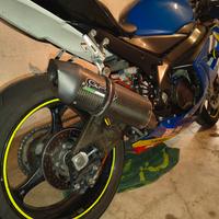scarico gpr furore nero gsxr gsx-r 1000 k5 2005