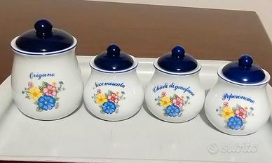 Barattolini in ceramica