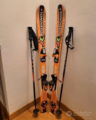 Sci Rossignol Junior Radical con bacchette