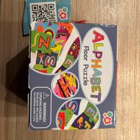 Gioco alfabeto inglese da pavimento