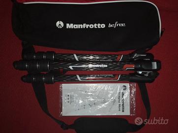 Treppiede Manfrotto Befree Live Twist in carbonio