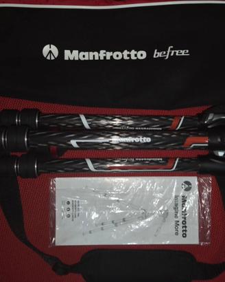 Treppiede Manfrotto Befree Live Twist in carbonio