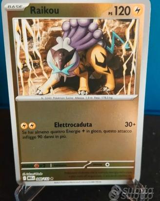 Pokemon Raikou 048/132 holo