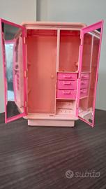 Armadio Barbie Vintage Mattel 1977 Dream Furniture