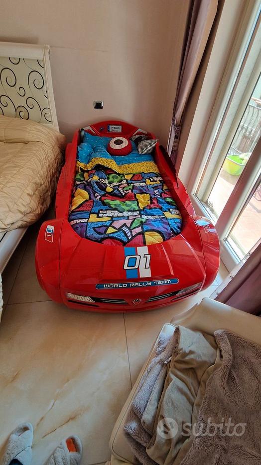 Formula1 Letto auto cameretta bambino macchina rosso ferrari