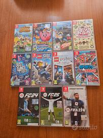 Lotto 11 giochi Nintendo Switch 