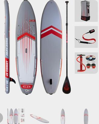 Nuovo SUP Gonfiabile JBay Comet J3 kit completo