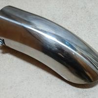 Terminale di scarico curvo