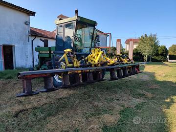 Falciatrice John deere + barra falciante 7,2 metri