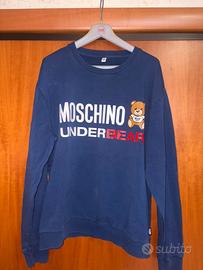 Felpa Moschino Underbear Blu - XL- trattabili