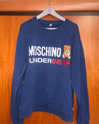 Felpa Moschino Underbear Blu - XL- trattabili