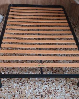 Rete con doghe 1 piazza e mezza  120x195