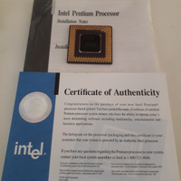 Intel Pentium 100 + Certificato Autenticità