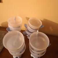 12 ciotole gelato con manici