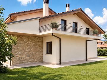 Appartamento in villa da completare con terrazzi