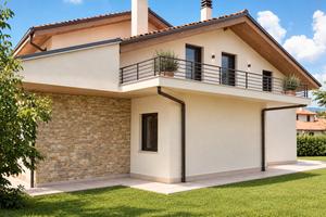 Appartamento in villa da completare con terrazzi