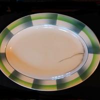 Vassoio ceramiche Galvani - Anno '30 Futurismo