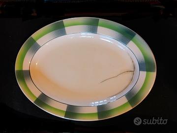 Vassoio ceramiche Galvani - Anno '30 Futurismo