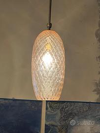Lampada a sospensione Art Decò anni'40 