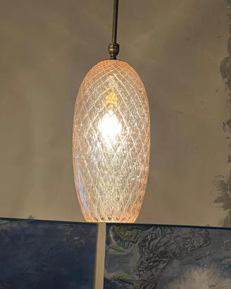 Lampada a sospensione Art Decò anni'40 