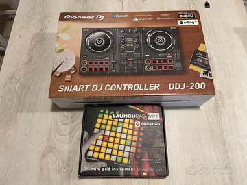 Consolle Pioneer DDJ 200 + Launchpad Novation mini