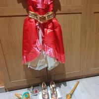 Vestito di Elena di Avalor Disneystore 4 anni