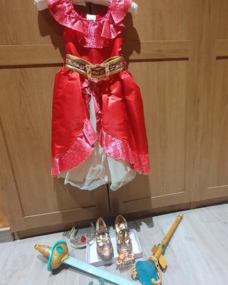 Vestito di Elena di Avalor Disneystore 4 anni