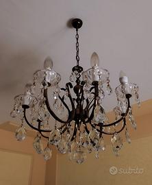 Lampadario a goccia vintage 