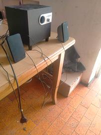 casse PC 2.1 Philips funzionante 20€