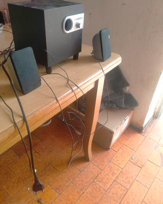 casse PC 2.1 Philips funzionante 20€